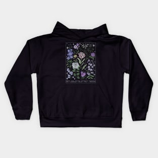 The Flowers Of Twilight Kids Hoodie